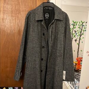 Hagger Men's Black and Gray top  Coat